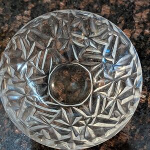 Tiffany & Co Vintage Crystal Cut Glass Bowl 6"